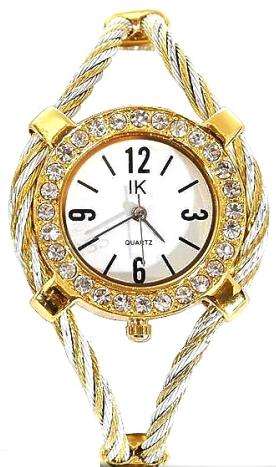 Lady's Crystal Bracelet Wrist Watch