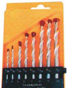 8-Piece Masonry Drill Set