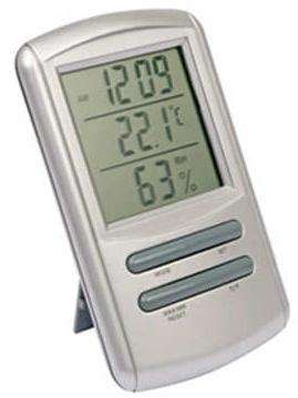 Indoor Clock-Hygro Thermometer