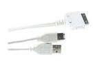 Y-Cable for iPod Dock to USB 2.0 and FireWire