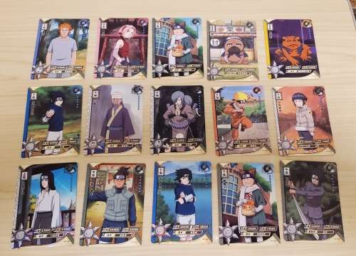 Naruto Trading Cards R-Rarity (5) - No Duplicates (Wishlist)