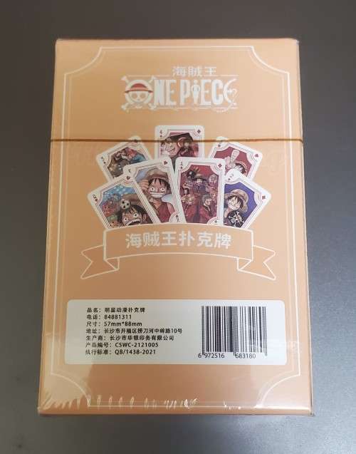 One Piece Poker Playing Cards - 54 Cards