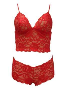 European brand besired   top and brief set