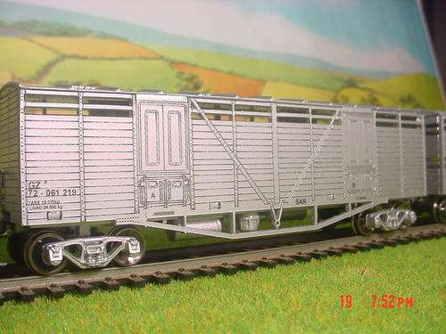 SAR HO Type GZJ Livestock Goods Wagon with Bettendorff Bogies & Kadee Couplers