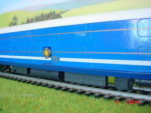 HO SAR 1:87 Scale of Motorcar Carrier Type SCJ-5 built for Blue Train service