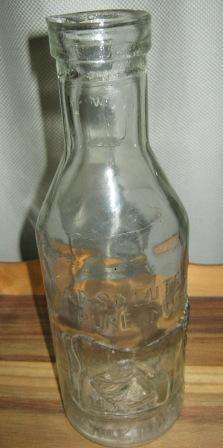 BEAUTIFUL TALL OLD MILK BOTTLE~ NO CHIPS OR CRACKS ~HAVE A LOOK!!!