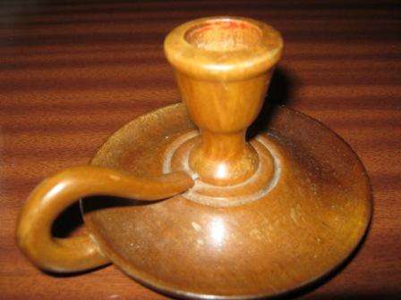 ? VINTAGE WOODEN CANDLE HOLDERS~ HAVE A LOOK!!!