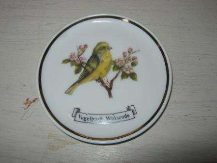 SMALL PLATE WITH BIRD DESIGN~ NO CHIPS OR CRACKS~HAVE A LOOK!!!
