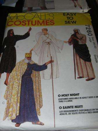 MCALLS COSTUME PATTERN 7280~HAVE A LOOK!!!