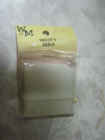 TAILORS CHALK~ HAVE A LOOK!!