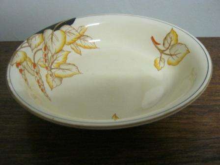 PLATE WITH LEAVE DESIGN MARKED DEVON~ NO CHIPS OR CRACKS~ HAVE A LOOK!!
