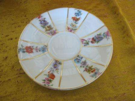 SAUCER WITH FLORAL DESIGN ~ NO CHIPS OR CRACKS~5 AVAILABLE~ HAVE A LOOK!!!!