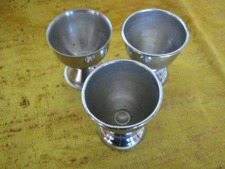 METALEGG CUPS X 3~ HAVE A LOOK!!!!
