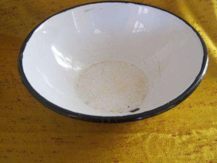 ENAMEL DISH~IN USED CONDITION~HAVE A LOOK!!!