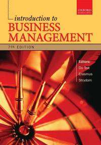 Introduction to Business Management