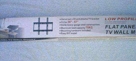 FLAT PANEL TV WALL MOUNT - 26" - 57" - FREE SHIPPING (RSA ONLY)