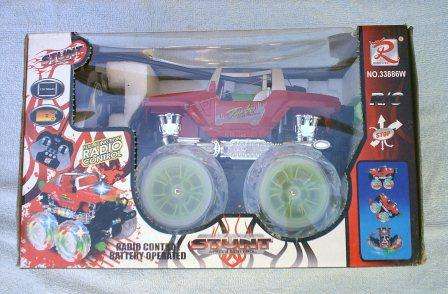 STUNT RADIO CONTROL CAR