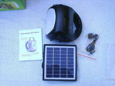 SOLAR PORTABLE LANTERN TORCH & CELLPHONE CHARGER - FREE SHIPPING (RSA ONLY)