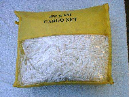 CARGO NET - NYLON 4M X 6M FORLDV's & TRAILERS - FREE SHIPPING (RSA ONLY)