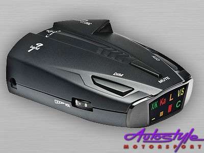 Cobra ESD7570 9-Band Performance Radar/Laser Detector with 360 Degree Detection