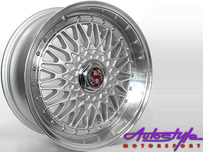 17" Evo BBS 4/100 4/108 Alloy Wheel CODE 734 17 108 - 4/100 4/108 pcd - sold as a set of 4, excluding tyres  huge range mags and tyres at unbeatable prices, browse our other listings 17" & 18" BBS Also available