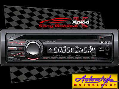 Sony CDX-GT300Mp Mp3 F/Loader with Auxillary  Pre Out Output Level (V) 2 Pre Out Impedance (ohms) 220 Maximum Output Power (4?, 1kHz) (W) 52 Dimensions (W x H x D) 178 × 50 x 179mm Mounting Dimensions (W x H x D) 182 × 53 x 162mm Weight (kg) Approx. 1.2 kg Accessories RM–X151 Wireless Card Remote (Incl.)  Display Panel Display Device LCD Display Panel Type Slot-In Panel Finish Colour Bare Key Illumination Red  Tuner Preset FM18 / MW6 / SW12 FM: Tuning Range (MHz) 87.5-107.9, 87.5-108.0 MW: Tuning Range (kHZ) 531-1602, 530-1710 FM: Usable Sensitivity (75?) (dBf) 10 FM: Intermediate Frequency (MHz) 150KHz FM: Selectivity (400kHz) (dB) 75 FM: S/N Ratio (Mono) (dB) 70 FM: Channel Separation (dB) 40 FM: Frequency Response (Hz) 20-15k  CD Deck CD-Text Display / Scroll Yes Multi Session MP3 / WMA Frequency Response (Hz, dB) 10-20k, +/-1dB S/N Ratio (dB) 120  Ampilifier S-MOSFET Output Power 52W x 4 Pre Out Rear/Sub switchable Aux-In Frontal Aux-In EQ3 Stage 2 (3-Band Equalizer / 7 Modes) Bass Treble Low / Mid / High