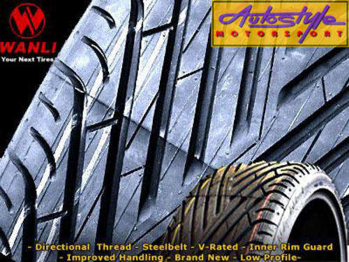 205-40-17" Wanli Tyres (each) V Rated, directional