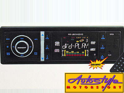 Radiant RVH-301F DVD Player With 3