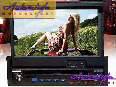XO Vision XOV7ID 7" InDash DVD System  - DVD/CD/Mp3/Wma Playback - 7" touchscreen panel - am/fm tune