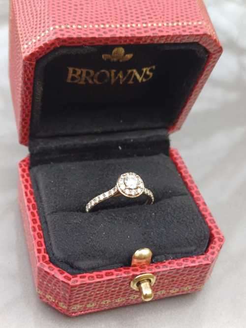 Angel Halo Diamond Ring