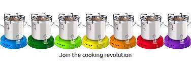 Stove- Ultra-Clean Biomass Cooking and HeatingACE1 (with USB Light and Solar Panel)+5KG Bio Pellets