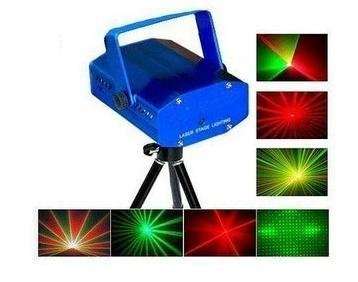 Mini Green and Red Laser Effects Projector with Sound Activation (Local Stock)