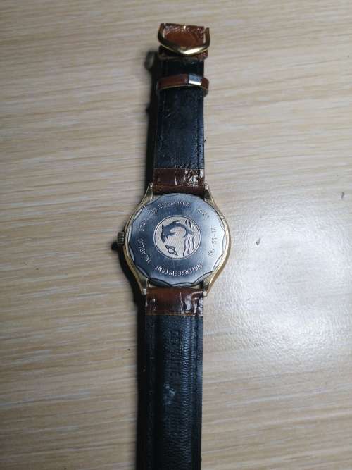Crazy R1 start Vintage Enicar Mro star jews mens watch wind up RARE