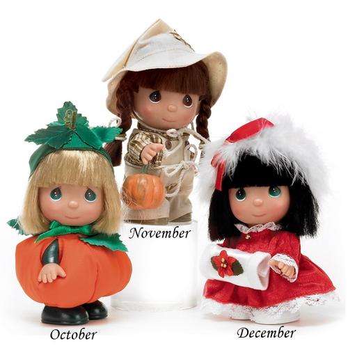 Precious Moments / Calendar Cutie - Your Choice: October, November or December