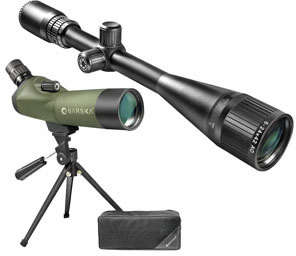 Barska 6-24x 42mm Rifle Scope & Spotting Scope / Hunting Combo