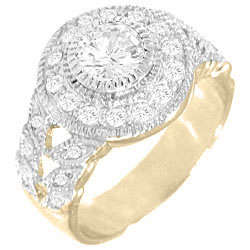 ** Read B4 Bidding ** 2.00ctw Swarovski Austrian Crystal Ring / Size 4