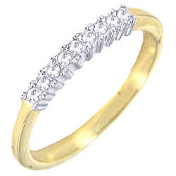 ** Read B4 Bidding ** .25ctw Swarovski Austrian Crystal Ring / Size 4