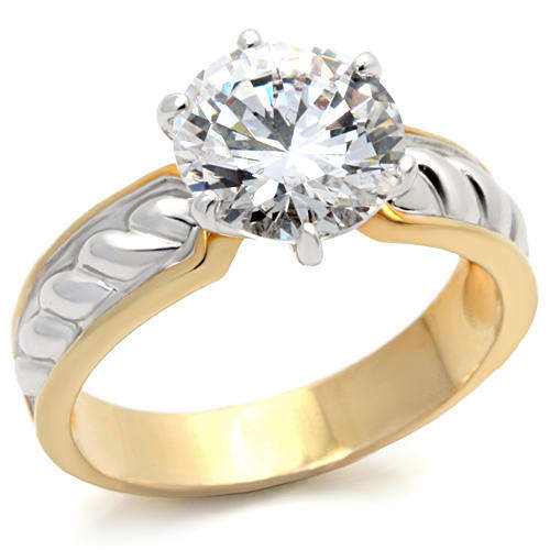 ** Read B4 Bidding ** 8.50 carat Diamond ZrO2 Ring / Size 7