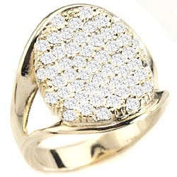 ** Read B4 Bidding ** 1.50ctw Swarovski Crystal Ring / Size 10