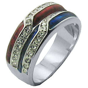 ** Read B4 Bidding ** Swarovski Crystal Ring / Size 6