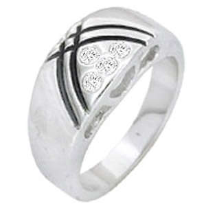 ** Read B4 Bidding ** Swarovski Crystal Ring / Size 5