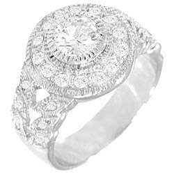** Read B4 Bidding ** 2.50ctw Swarovski Austrian Crystal Ring / Size 7 or 8