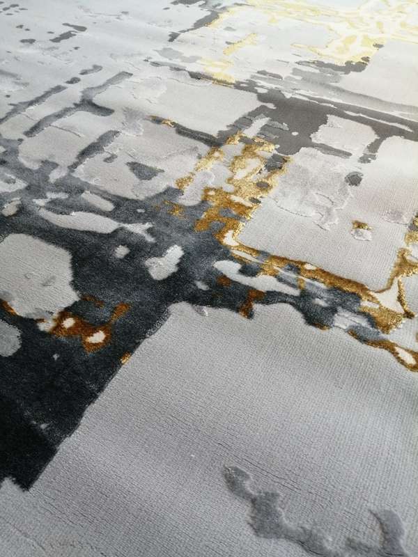 Grey Modern Rug