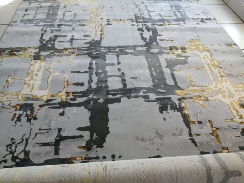 Grey Modern Rug