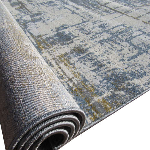 Modern Grey and Blue Carpets and Rug
