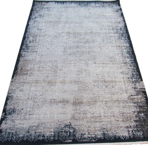 Modern Grey and Blue Carpets and Rug