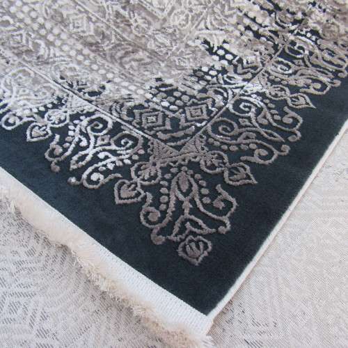 Modern Grey and Blue Carpets and Rug