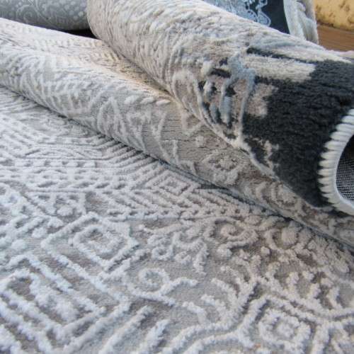 Modern Grey and Blue Carpets and Rug