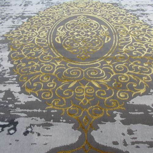 Oriental Modern Medallion Rug