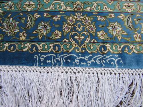 Persian Rug - 100% Silk Qum Rug